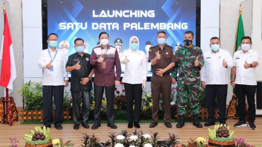 Pemkot Launching Aplikasi Satu Data Palembang Sriwijaya Media