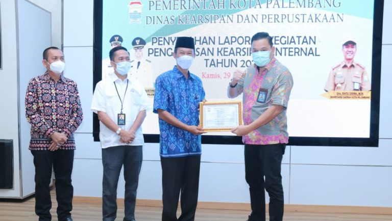 10 OPD Di Pemkot Palembang Raih Penghargaan Pengawasan Kearsipan ...