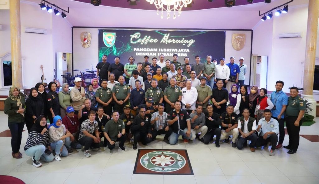 Pererat Silaturahmi Pangdam Ii Sriwijaya Coffee Morning Bersama Insan